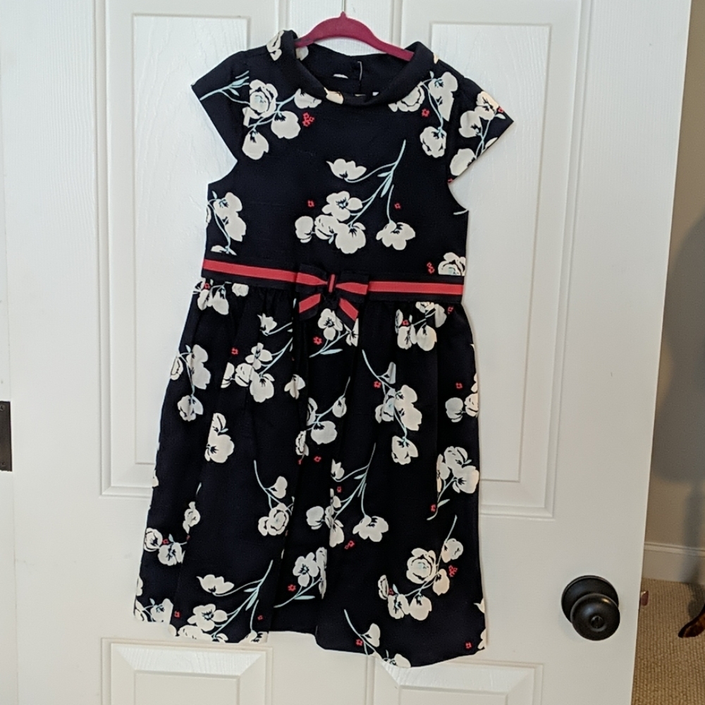 Janie and Jack Navy floral dress